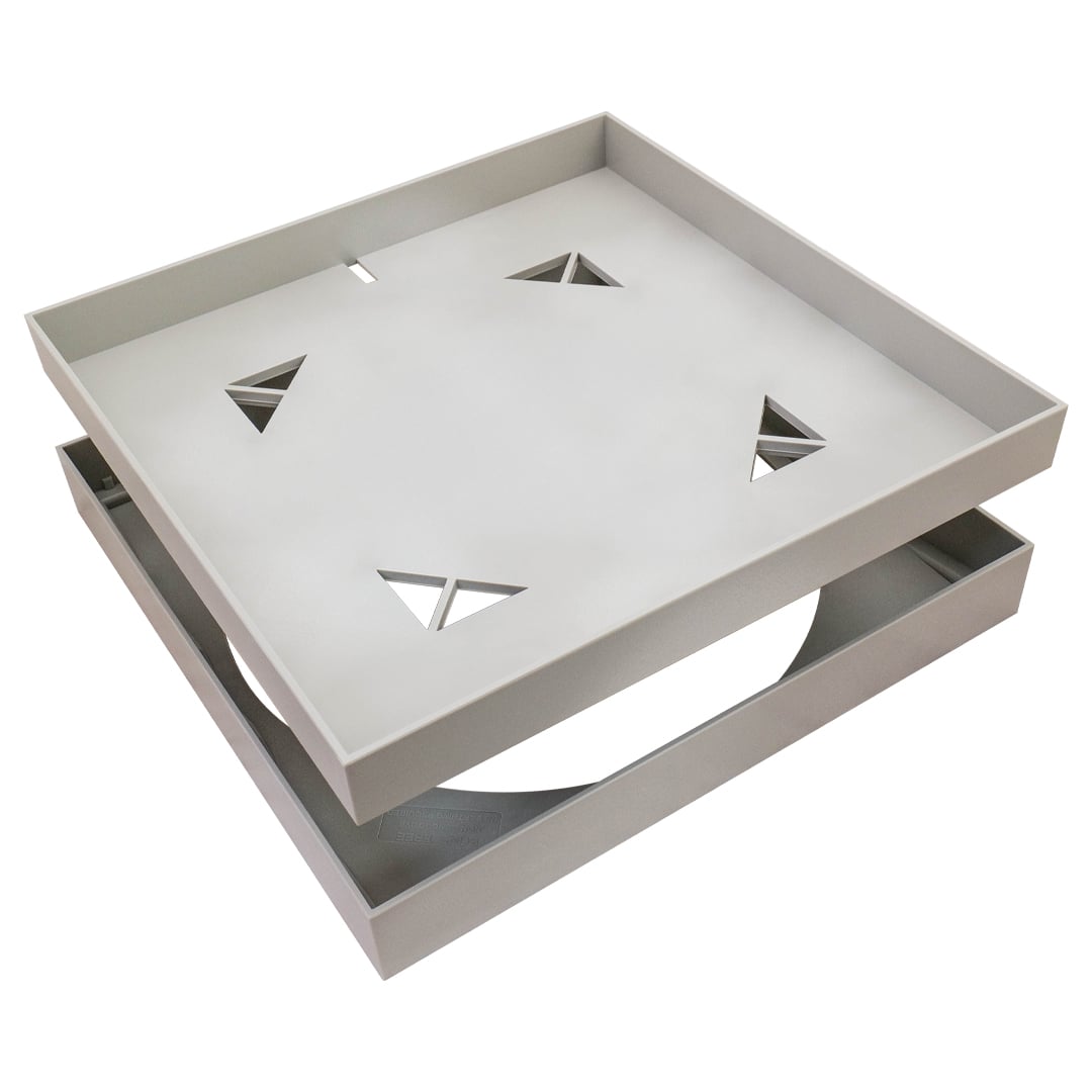 HIDE Ash Full Polymer Skimmer Lid Hardware Stack