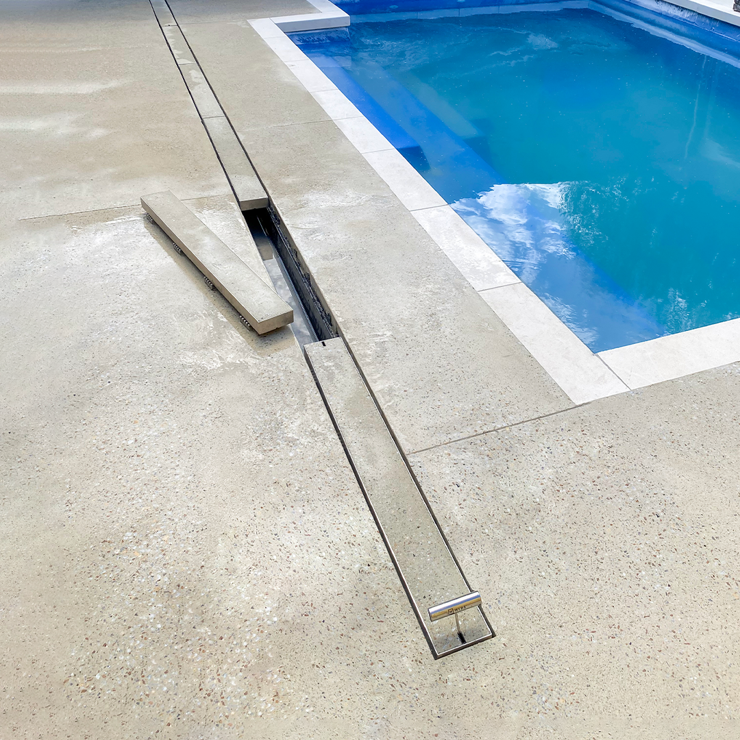 Linear Drain Covers - Concrete