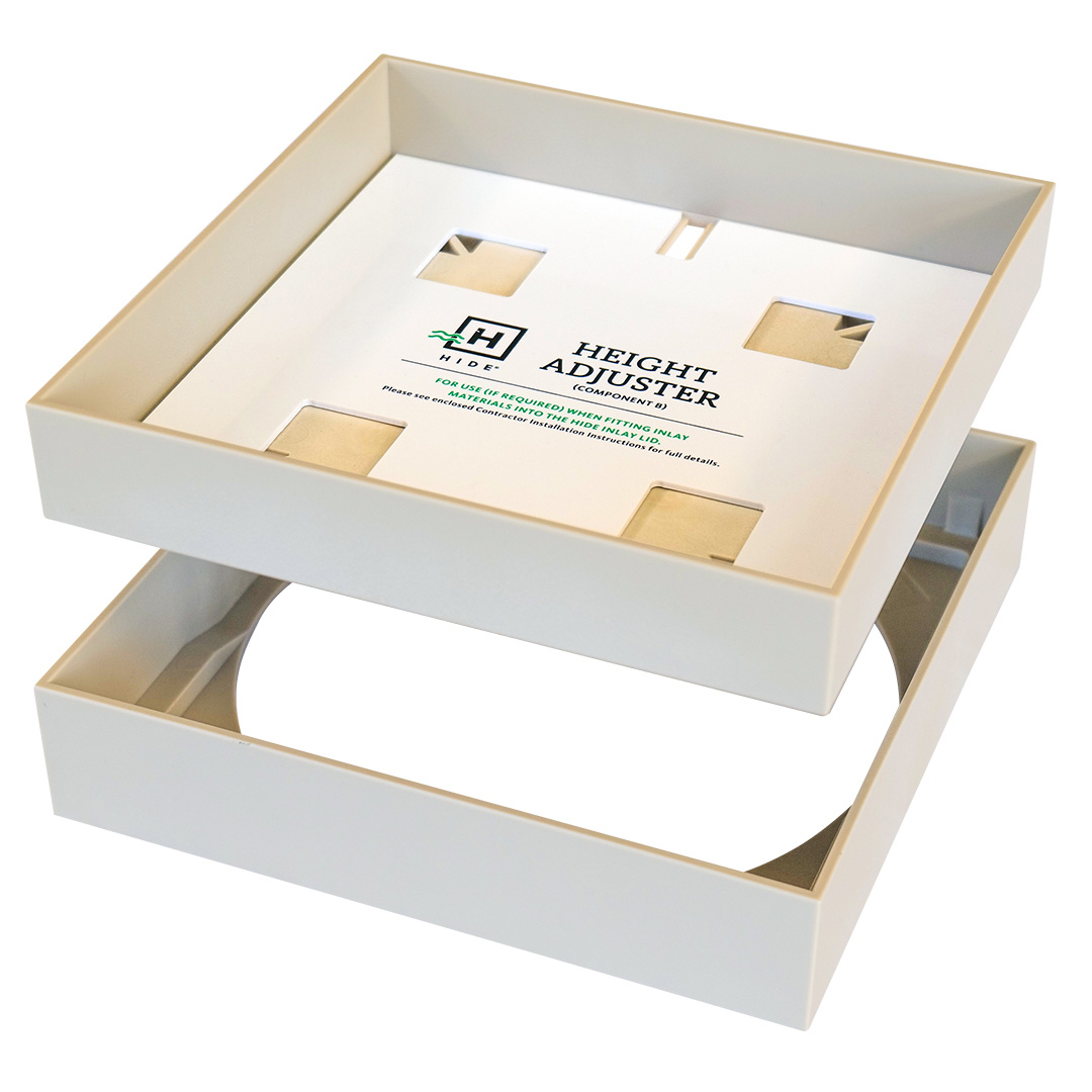 HIDE Bone Polymer Access Cover hardware.