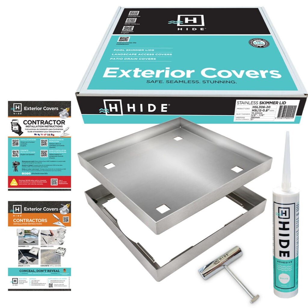 HIDE Skimmer Lids Kit Contents